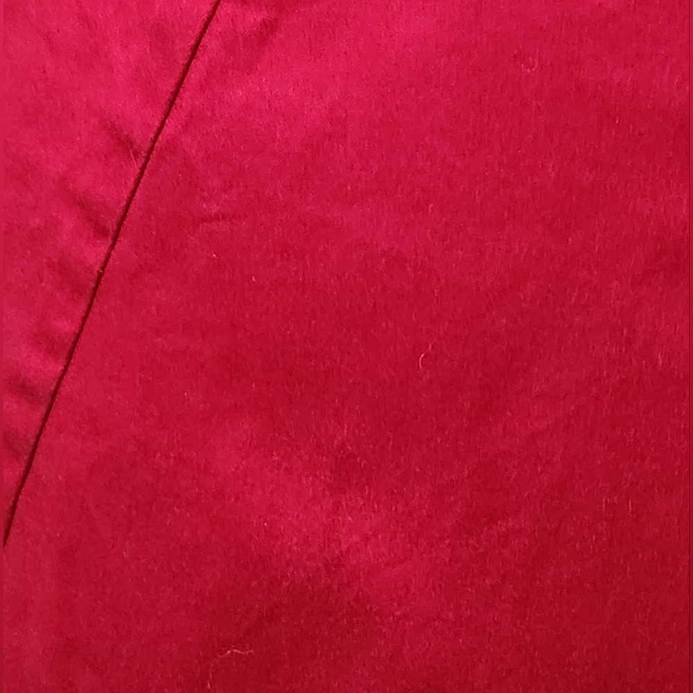 TED BAKER Red Ruffle Sleeveless Sheath Dress - Size 10 - Picture 14 of 14